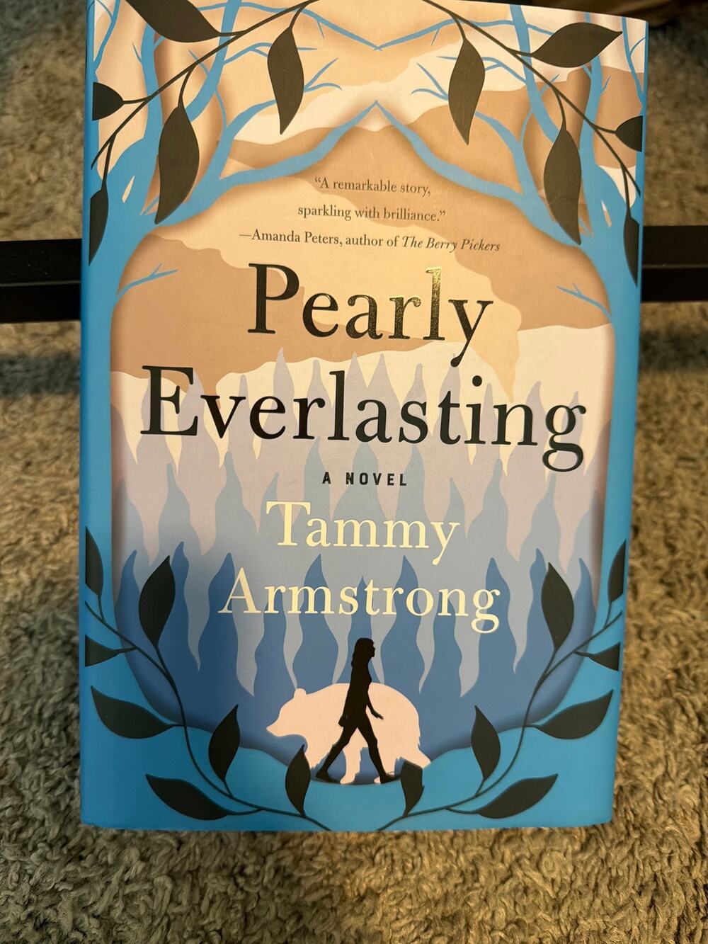 Hardback Book: Pearly Everlasting, Armstrong, Novel Literature Fiction